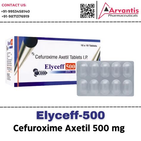 Cefuroxime Axetil 500mg Precautions