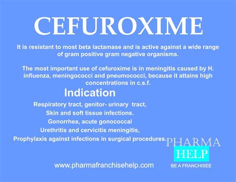 Cefuroxime Interactions