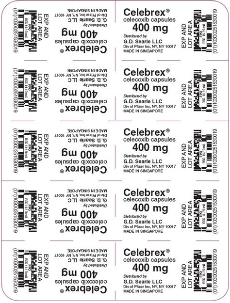 Celebrex Dosage
