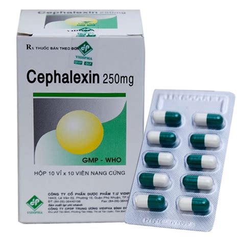 Cephalexin 250mg capsules