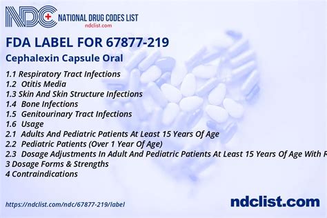 Cephalexin Precautions