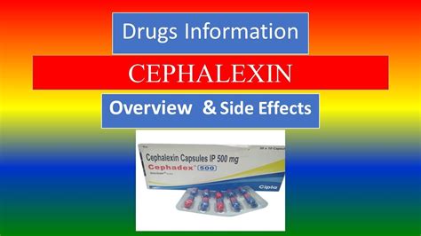 Cephalexin Side Effects Overview