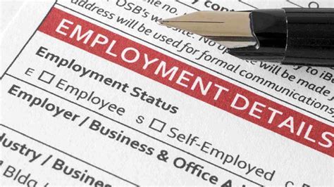 Changes in Your Income or Employment Status