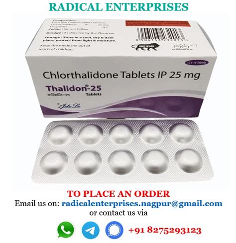 Chlorthalidone 25mg Tablet Benefits