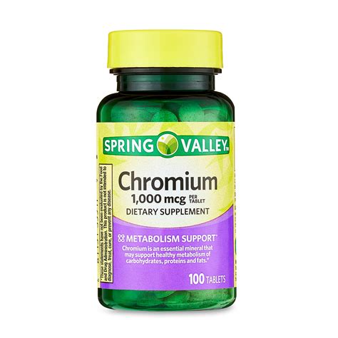 Chromium Supplements
