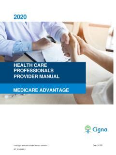 Cigna Healthcare Professionals Training
