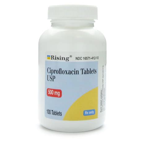 Ciprofloxacin Hcl 500mg Clinical Applications