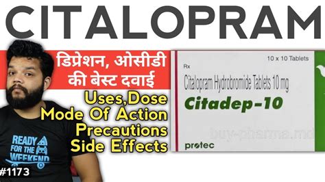 Citalopram Warnings And Precautions