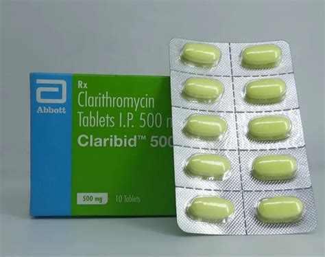 Clarithromycin 500mg Antibiotic Treatment