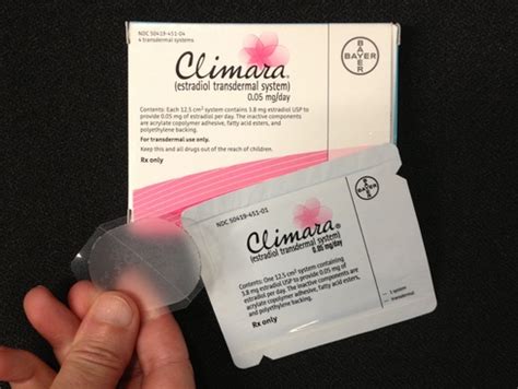 Climara Hormone Patch Therapy
