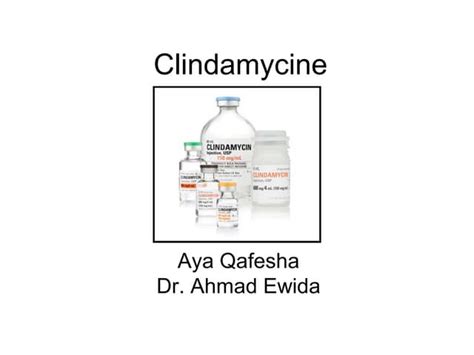 Clindamycin Guide