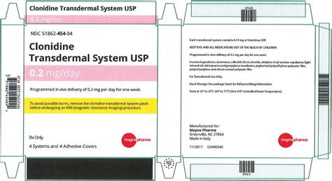 Clonidine Administration
