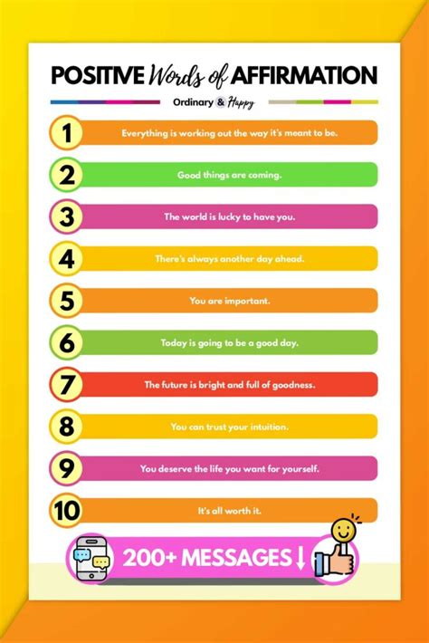 Common Challenges With Affirmation Words