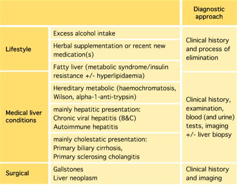 Common Liver Function Test Abnormalities