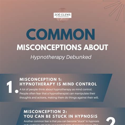Common Misconceptions About Therapeutic Hypnosis