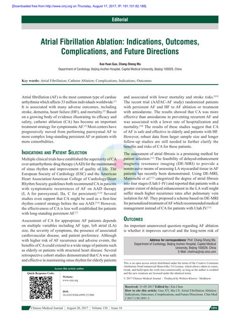 Complications and Future Directions