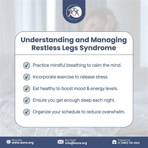 Coping with Restless Legs Syndrome