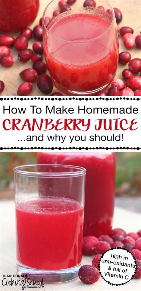 Cranberry Juice Tips