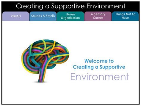 Creating a Supportive Environment