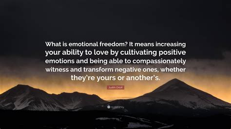 Cultivating Emotional Freedom