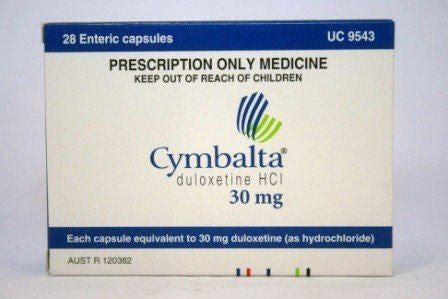 Cymbalta 30mg Dosage