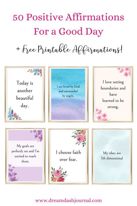 Daily Affirmations and Mindfulness
