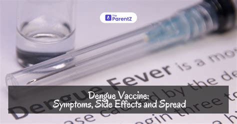 Dengue Vaccine Side Effects