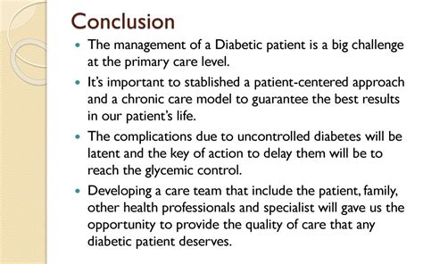 Diabetic Check Conclusion