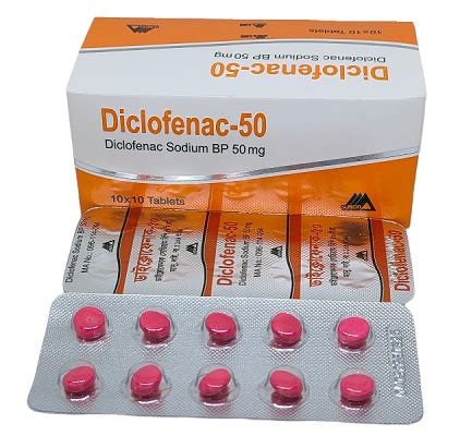 Diclofenac Sodium 50mg Tablets Side Effects