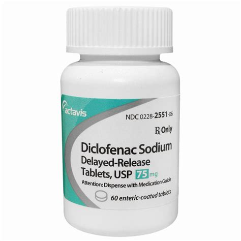 Diclofenac Sodium 75mg Mechanism of Action