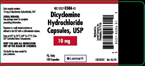 Dicyclomine Overdose