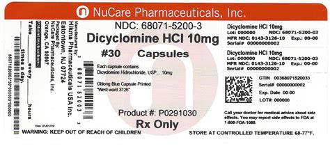 Dicyclomine Warnings and Precautions