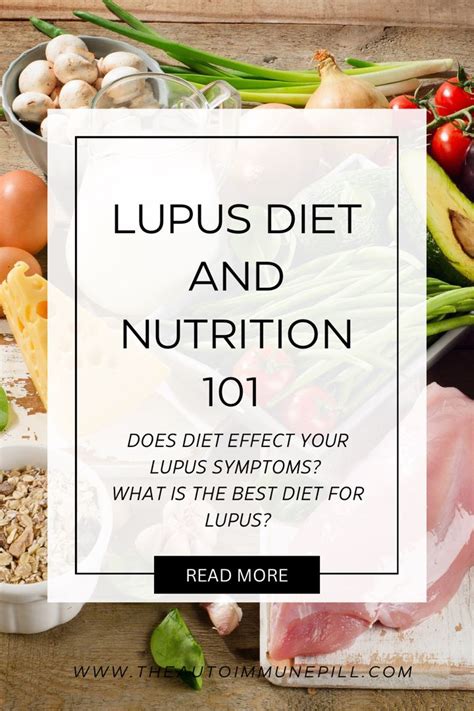 Dietary Changes for Lupus