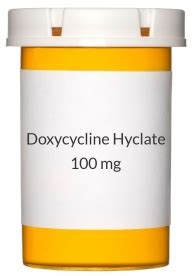Doxycycline Hyclate 100mg Uses
