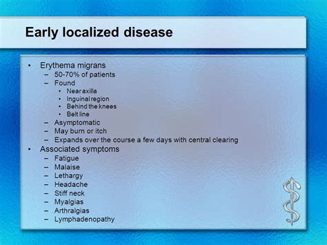 Early Localized Disease