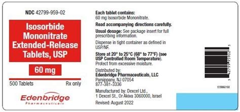 Effective Use Of Isosorbide Mononitrate