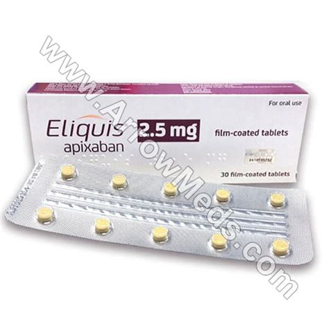 Eliquis 2.5 Mg Interactions