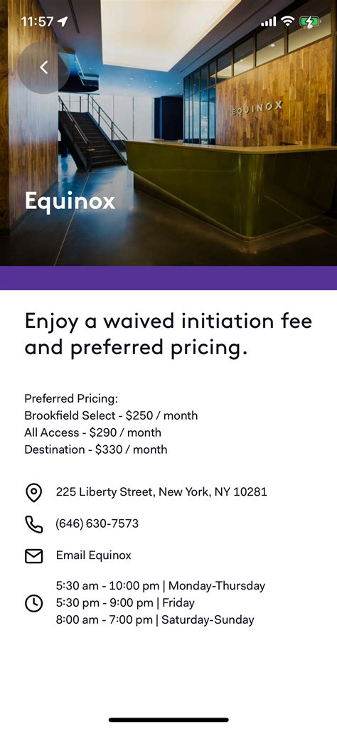 Equinox Membership Cost