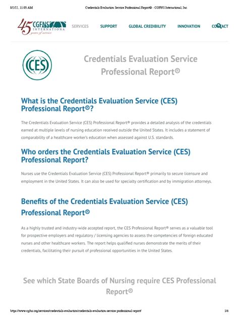 Evaluating Credentials
