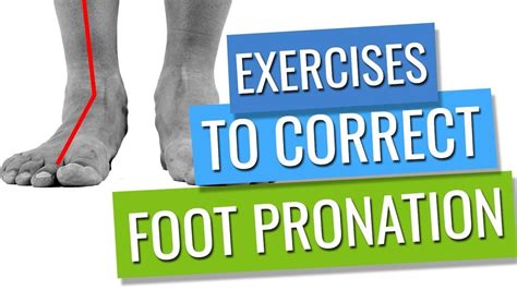 Exercises and Stretches to Fix Pronation