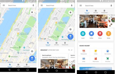 Exploring Nearby Services