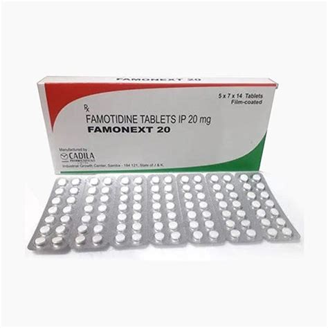 Famotidine 20mg Tablet Uses