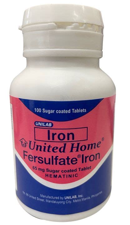 Ferrous Sulfate Benefits
