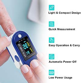 Finger Pulse Oximeter Safety Precautions