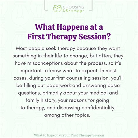 First Therapy Session