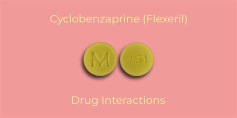 Flexeril interactions