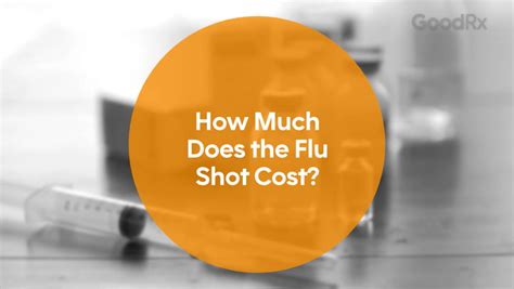 Flu Shot Cost and Insurance Coverage