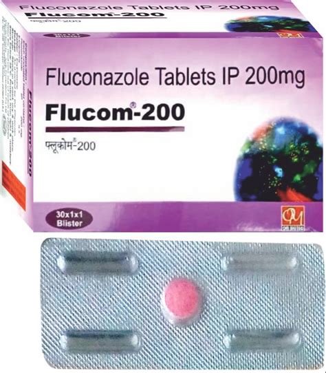 Fluconazole 200mg Tablet