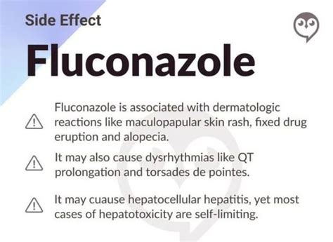 Fluconazole Side Effects