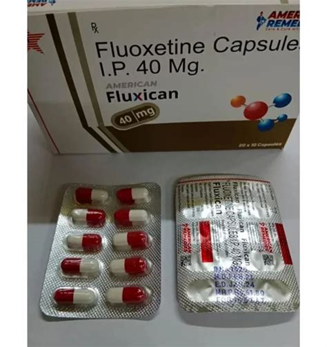 Fluoxetine 20mg Capsule Benefits
